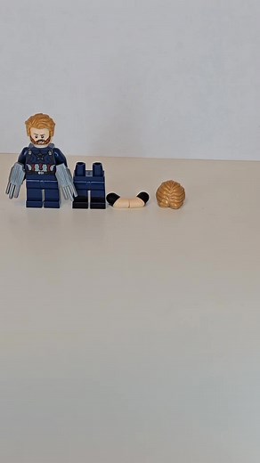 Improved Lego Captain America from Infinity War