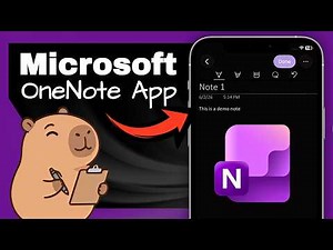Microsoft Onenote App • How To Use Microsoft Onenote for Digital Note-Taking & Organizing Ideas 📲