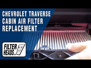 How to Replace Cabin Air Filter 2014 Chevrolet Traverse | AQ1205C