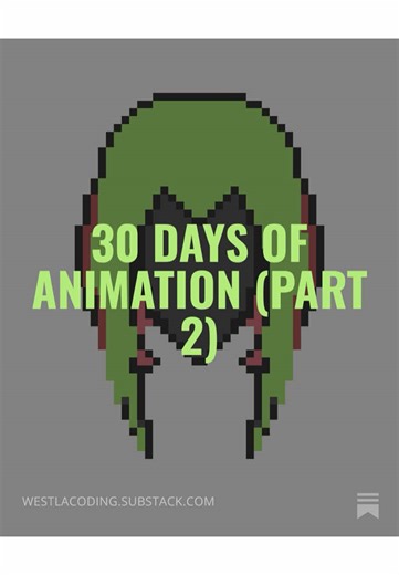 30 Days of Animation Challenge: 2D Game Animation