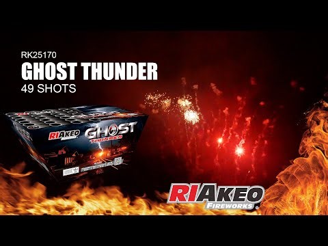 GHOST THUNDER ►RK25170►RIAKEO FIREWORKS