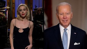 Biden sends message to Aubrey Plaza as she hosts Saturday Night Live