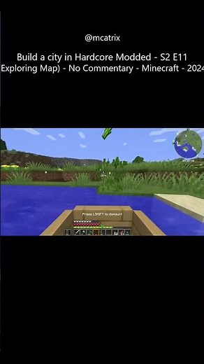 Build a city in Hardcore Modded - S2 E11 (Exploring Map) - No Commentary - Minecraft - 2024 PART 7