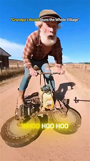 Unbelievable DIY! His Hoverboard Works!!🛠️🛸 #AIGENERATED