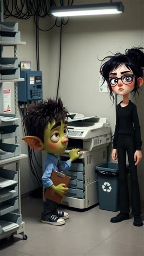 Linda Said the Printer Was Fixed | Office Creatures