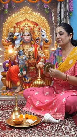 Shri Ram's heart is scared🙏🏻💚😇 jaishreeram #hanuman #bhaktisong #shorts #trending #viral