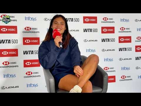 Emma Raducanu Interview After Making Queen's Final | HSBC Championships 2026