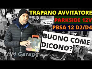 Review of the Parkside 12V PBSA 12 D2/D4 Lidl X12V Team Drill Driver with Detachable Chuck