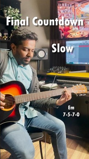 Europe - The Final Countdown | Tutorial #finalcountdown #youtubeshorts