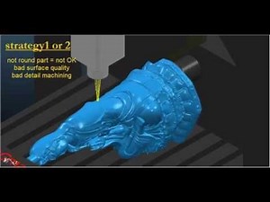 4 axes wood working using Powermill