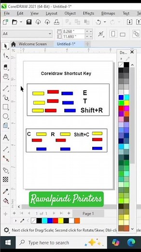 CorelDRAW Alignment Shortcuts | Align Objects Fast & Easy (Beginner Guide) #coreldraw #viral #art