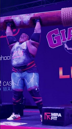 IRON BIBY - 231KG WORLD RECORD LOG LIFT #strongman