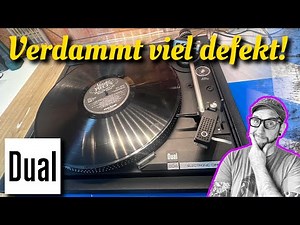 VIEL zu löten - DEFEKTE in der Elektronik beim DUAL CS 604 Plattenspieler