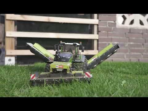 IMPRESSIVE RC Mower CUTTING Gras - RC Farming 2025 - RC Bruder Tractor