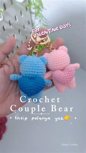 Pattern idea for valentine days #tutorialcrochet #crochetforbegginers #amigurumi