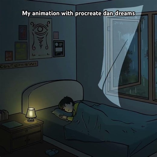Make a simple animation with procreate dreams.. #procreate #animation