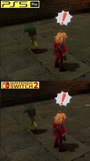 Dragon Quest VII Reimagined Demo Nintendo Switch 2 vs PS5 Pro Graphics Comparison