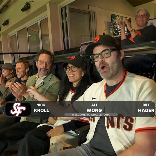 Celebrity sighting at Oracle Park 👀 | Oracle Park