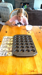 3.3M views · 56K reactions | Family Muffin Tin Challenge  Kids and family play indoor table party game with muffin tin and ping pong balls for money prizes. Funny at-home diy game show activity. This video was produced by Little Bros, Network Media, and Benson Bros. (for entertainment purposes only) | Paul & Kezzy | Facebook