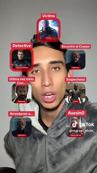 EL DETECTIVE ES UN PAYASO! 💀 #marvel #mcu #personajes #superheroes #cine #comics