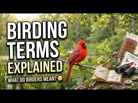 Birding Terminology Explained | Essential Birdwatching Terms Every Birder Should Know