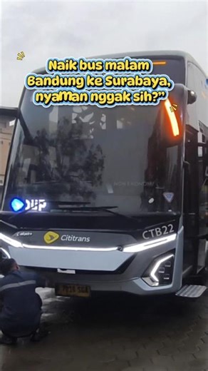 Cititrans Busline Bandung - Surabaya - Malang 400 thousand Luxurious! #travel #bus