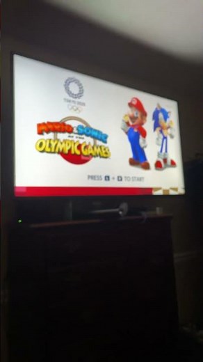 Playing Mario & Sonic at the Olympic Games Tokyo 2020 on the switch 2