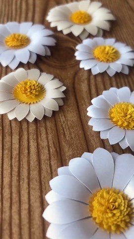 SVG Daisy 201 Paper Flower Template: DIY Craft, Cricut Ready (digital Download) - Etsy