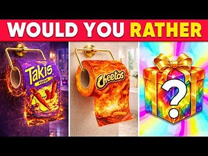 Would You Rather...? MYSTERY Gift Edition 🎁✨🤑🚨 Extreme Hardest Choices Ever!