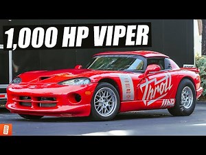 Building a 2001 Dodge Viper in 22 minutes! (Hellcat Redeye Swap!)