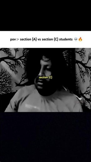 section (A) 👿 vs section (C)😈 students 💀🔥