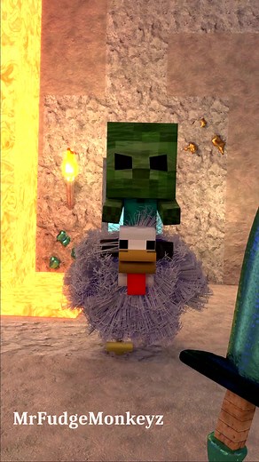 Minecraft Baby Zombie #minecraft #minecraftanimation #minecraftanimations