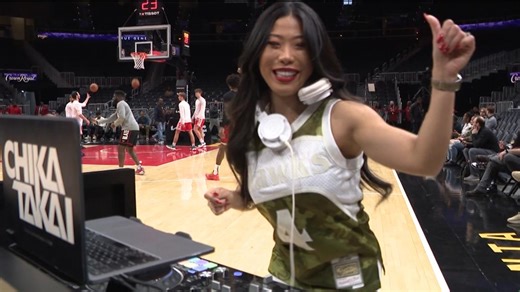 AAPI in the Arts | How the Atlanta Hawks' first Japanese, female DJ is paving her own path