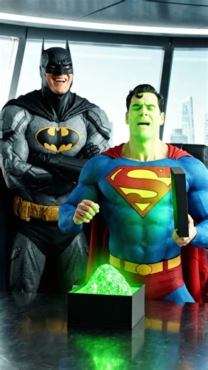 Batman’s Birthday Present For Superman 🎁🟢 | AI Parody #shorts