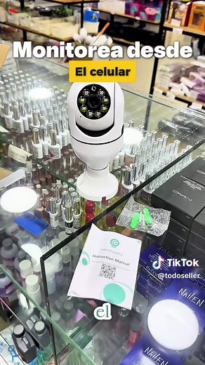 Cámara Bombillo 360° todoseller - Vigilancia desde tu celular