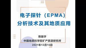 电子探针分析技术及其在地质学中的应用