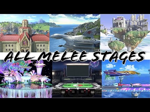 All Melee stages | Super Smash Bros Ultimate stages.