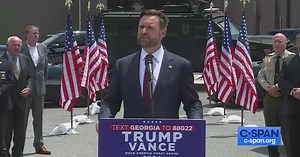Senator JD Vance Campaigns in Georgia