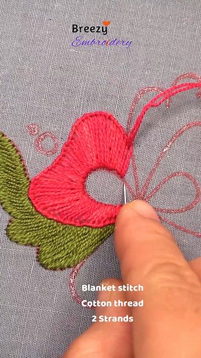 #blanketstitch | Breezy Embroidery