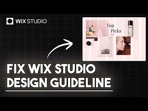 Wix Studio: Red Design Guidelines SOLVED! | Wix Ideas