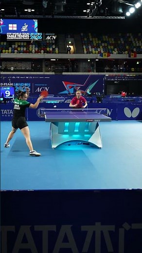 An all-out battle with Laura Watanabe clinching a 3-2 victory 🔥#ITTFWorlds2026 #TableTennis