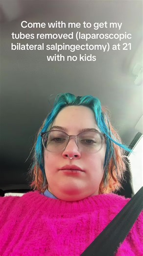 Thought I’d post this one also! Here’s my vague journey of the day of my salpingectomy (don’t mind my spelling). Should I do a follow up for the process and rest of recovery? #laproscopysurgery #bilateralsalpingectomy #childfreebychoice #reproductiverights #surgerytiktok