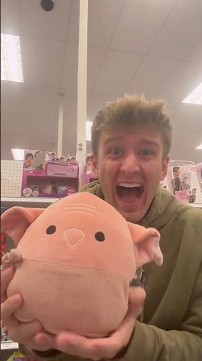 Finding the rare Dobby squishmallow😭 w Carter Kench #shorts
