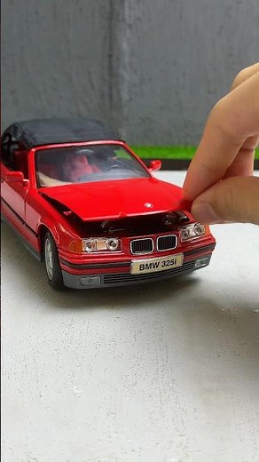 Unboxing Bmw E36 Cabrio Convertible 1:18 Scale Detailed Model Car #bmw #modelcars #diecastcars