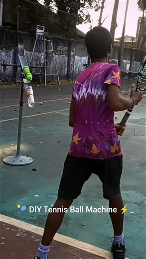 🎾 DIY Tennis Ball Machine ⚡Build. Launch. Practice. Win! #tennis #tennismachine #machine
