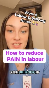 17K views · 8.5K reactions | My secret to reducing pain in labour 擄櫓 As a Labour & delivery nurse! #birth #laboranddelivery #onthisday #epidural #postpartum #pregnant #unmedicatedbirth #birthcomb #pregnantlife #doula #midwife #baby #labourandbirth #laboranddeliverynurse #nurse #noepiduralbirth | Nurse Sydney | Facebook