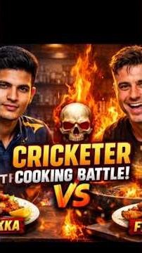 IPL Stars in Kitchen 😈🔥 Gill vs Stoinis Cooking WAR 💀” Aapko kaunsa dish best laga 💀👇 comment karo!”
