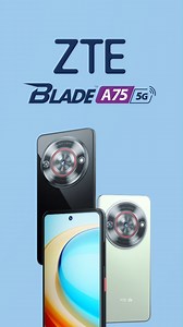 Ya llega el ZTE Blade A75 con tecnología 5G ⚡️ Vas a poder experimentar velocidad ultrarrápida y eficiencia sin precedentes. Con conectividad que desafía los límites, empezá a prepararte para revolucionar tu manera de interactuar con el mundo. Este nuevo smartphone fusiona diseño innovador con tecnología de vanguardia y redefine las posibilidades de lo que podés hacer y cómo lo vas a hacer. Con el ZTE Blade A75, no hay barreras. 🚀 #ZTE #ZTEArgentina #Smartphone | ZTE Argentina