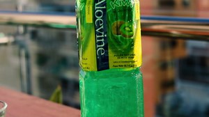 Aloevine Aloe Vera Drink Pina Colada healthy juice l 16.9 oz. 10 pack l smart fruit Korean drinks