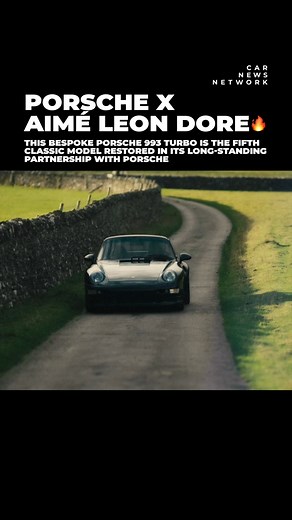 Car News Network on Instagram: "Aimé Leon Dore (ALD) unveils a custom Porsche 993 Turbo in Mulberry Green, blending Porsche's iconic design with ALD's New York-inspired aesthetics. Featuring Turbo S enhancements, lambswool interiors, and unique branding, the restoration celebrates ALD's roots and craftsmanship. A capsule collection, including apparel and accessories, launches November 22, available in-store and online, highlighting the enduring partnership between ALD and Porsche while connectin